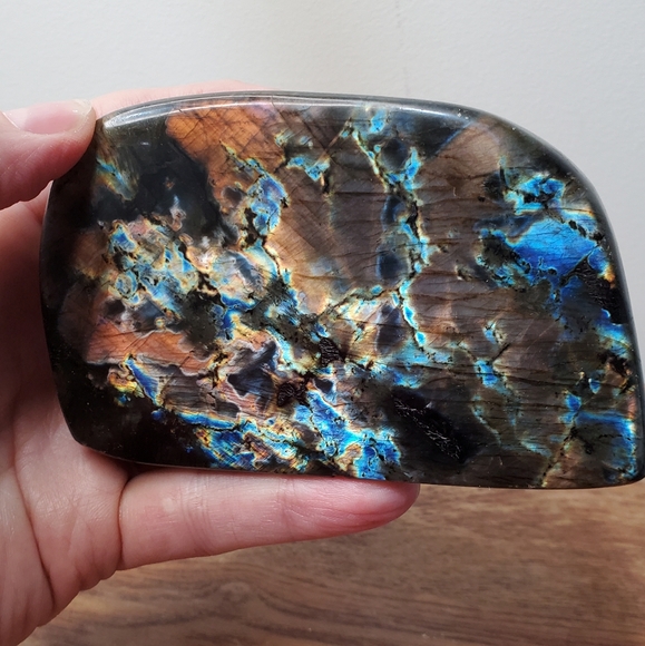 Labradorite Crystal Freeform 1.59 pounds - Picture 12 of 16